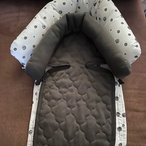 New infant car seat head rest